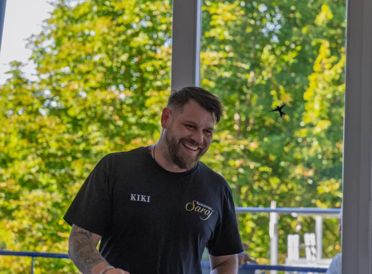 Auf der Terrasse
